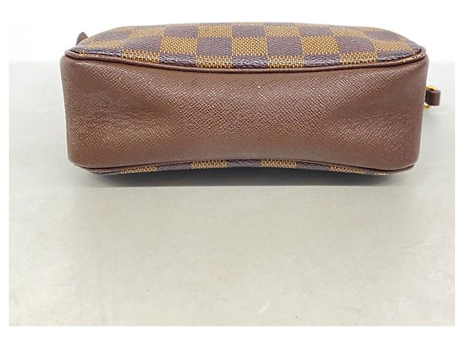 Louis Vuitton Damier Trousse Makeup Bag/Pouch N51982 Damier ebene - vista 3