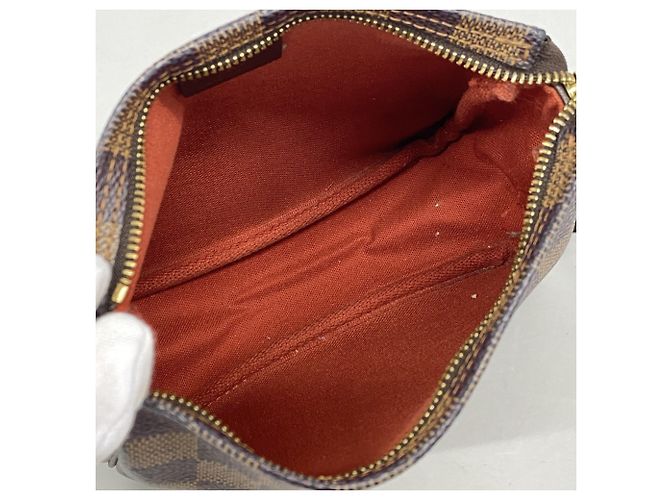 Louis Vuitton Damier Trousse Makeup Bag/Pouch N51982 Damier ebene - vista 4