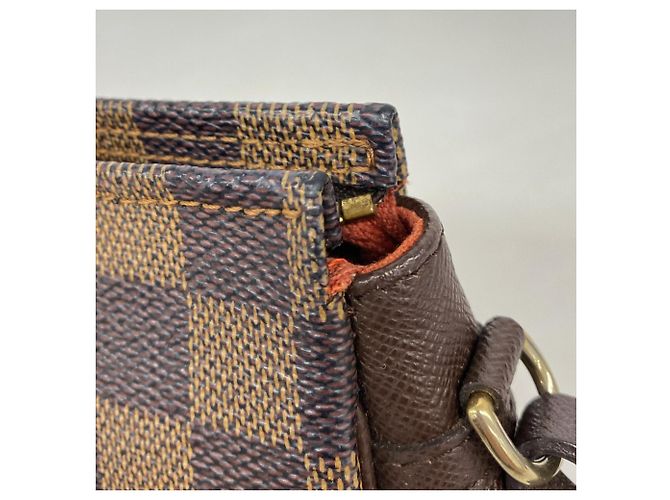 Louis Vuitton Damier Trousse Makeup Bag/Pouch N51982 Damier ebene - vista 9