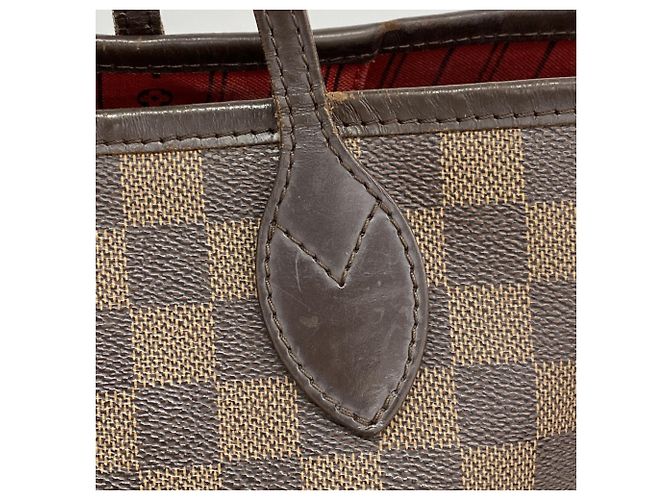 Bolso Tote Louis Vuitton Damier Neverfull MM N51105 Ebene Damier ebene - vista 10