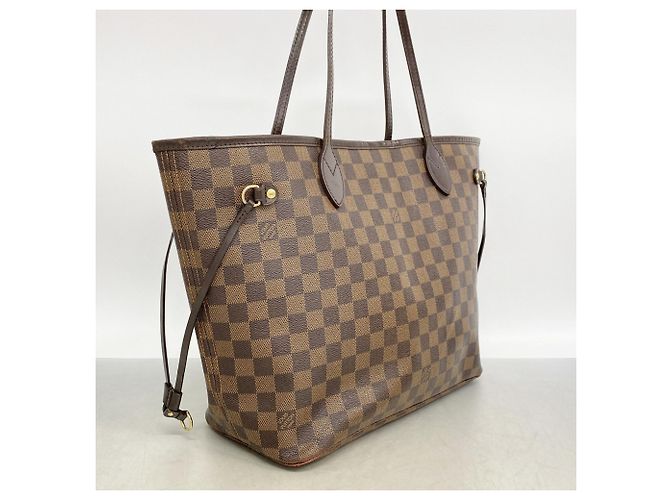 Bolso Tote Louis Vuitton Damier Neverfull MM N51105 Ebene Damier ebene - vista 2