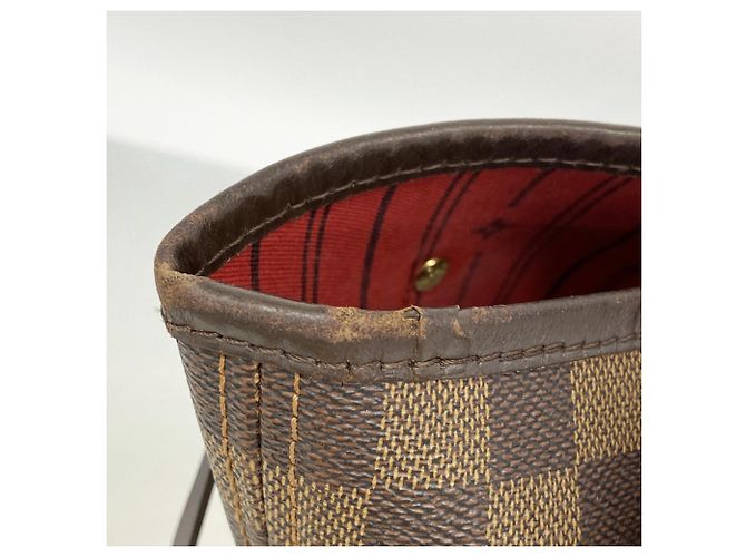 Bolso Tote Louis Vuitton Damier Neverfull MM N51105 Ebene Damier ebene - vista 7