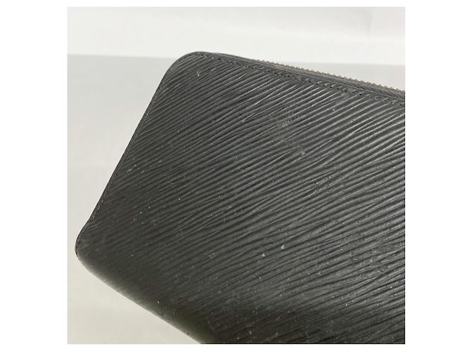 Louis Vuitton Epi Zippy Wallet Love Lock Long M3991 Noir Nero - vista 6