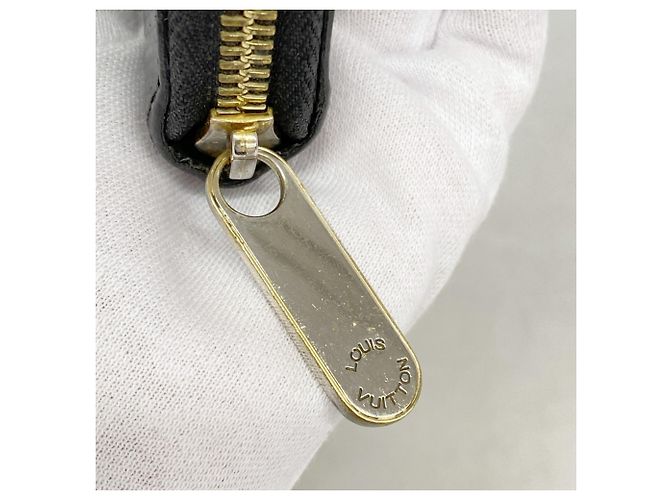 Louis Vuitton Epi Zippy Wallet Love Lock Long M3991 Noir Nero - vista 8