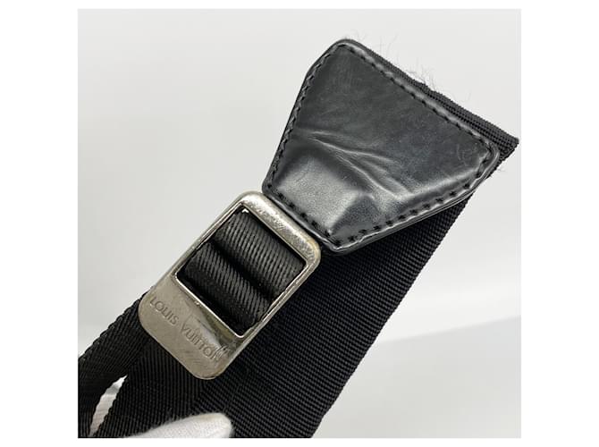 Zaino Louis Vuitton Monogram Eclipse Explorer Nero - vista 11