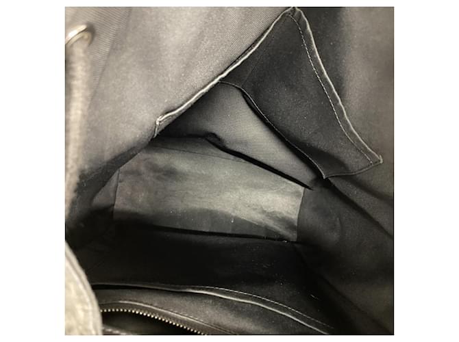 Zaino Louis Vuitton Monogram Eclipse Explorer Nero - vista 4