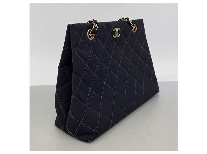 Borsa a Spalla Chanel Matelassé Chain Nero - vista 2