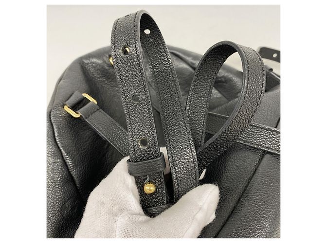 Zaino Louis Vuitton Monogram Empreinte Sorbonne Nero - vista 8