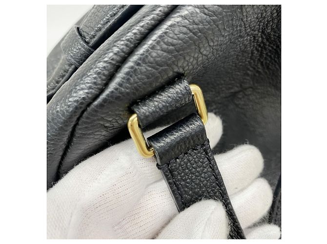 Zaino Louis Vuitton Monogram Empreinte Sorbonne Nero - vista 9