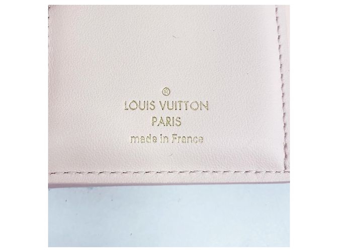 Louis Vuitton Cartera Tri-fold Portefeuille Victorine Rosa - vista 4