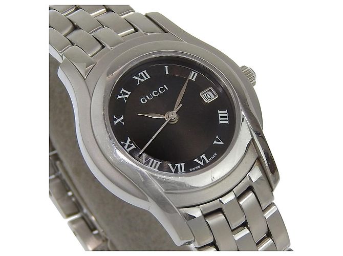 Gucci 5500L Quarz Edelstahl 27 - Ansicht 4