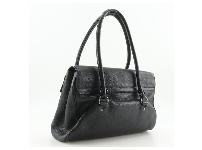 Borsa Salvatore Ferragamo Gancini in pelle Medium Nero - vista 2