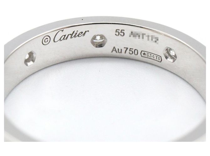 Cartier Mini Love Ring Silber - Ansicht 4