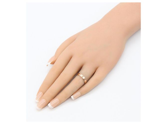Anello Mini Love di Cartier in oro rosa 18K D'oro - vista 7