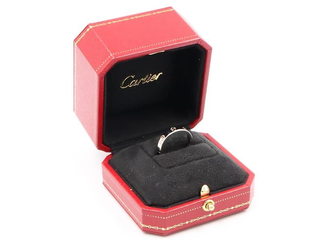 Cartier Mini Love Ring aus 18K Weißgold Silber - Ansicht 6