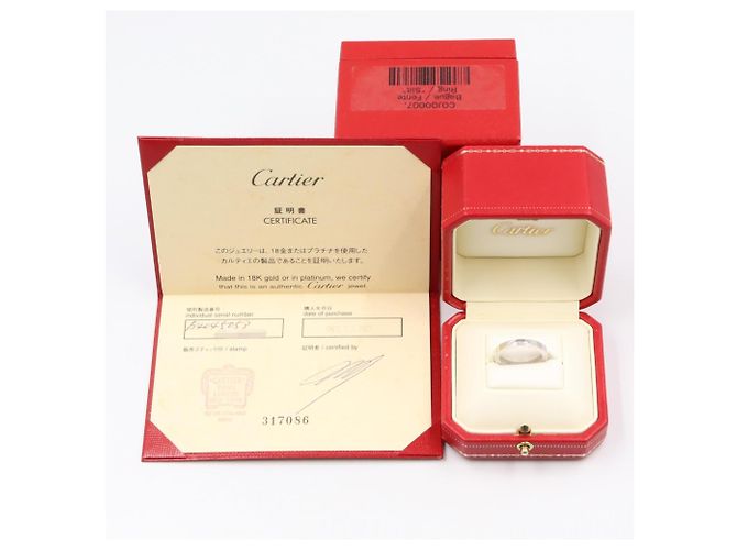 Anello Cartier Lanières in oro bianco 18K Argento - vista 7
