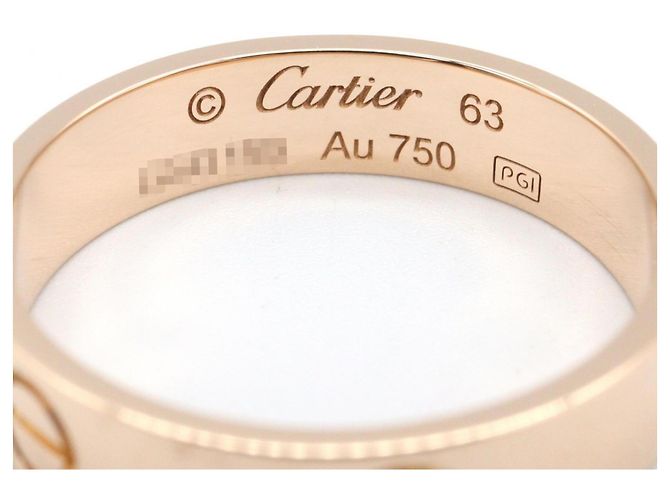 Anello Love di Cartier in oro rosa 18K D'oro - vista 3