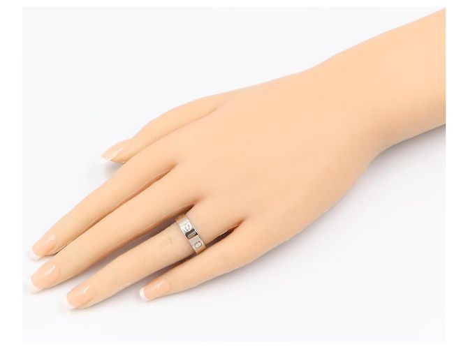 Cartier Love Ring aus 18K Weißgold Silber - Ansicht 6