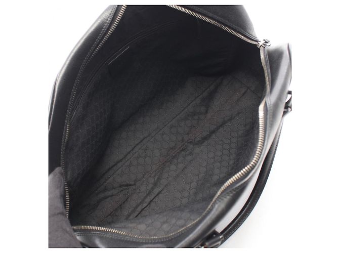 Borsa a mano Gucci in pelle nera Nero - vista 3