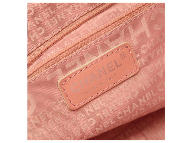 Borsa Tote Chanel Chocolate Bar Rosa - vista 4