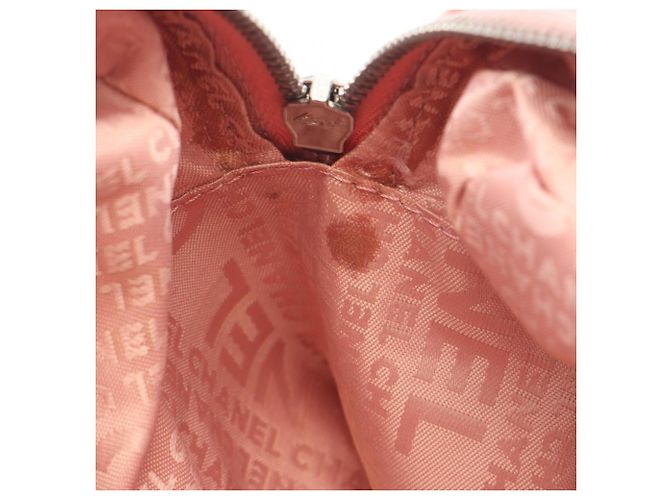 Borsa Tote Chanel Chocolate Bar Rosa - vista 6