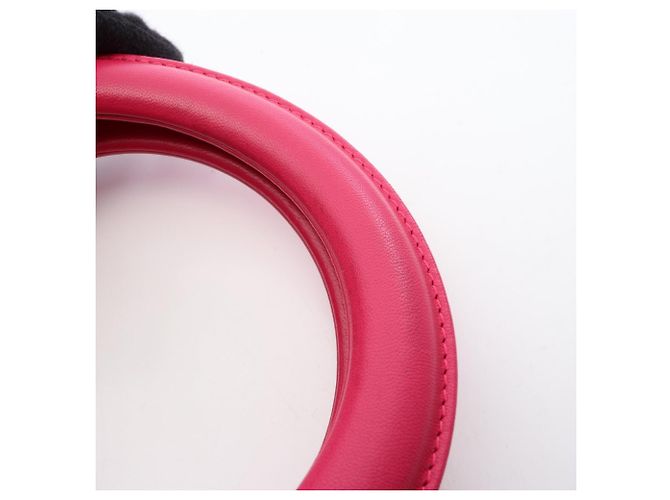 Borsa a 2 modi Christian Dior Lady Large Cannage Rosa - vista 10