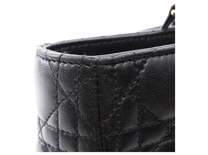Borsa a 2 vie Christian Dior Dior Lady Large Cannage Nero - vista 11