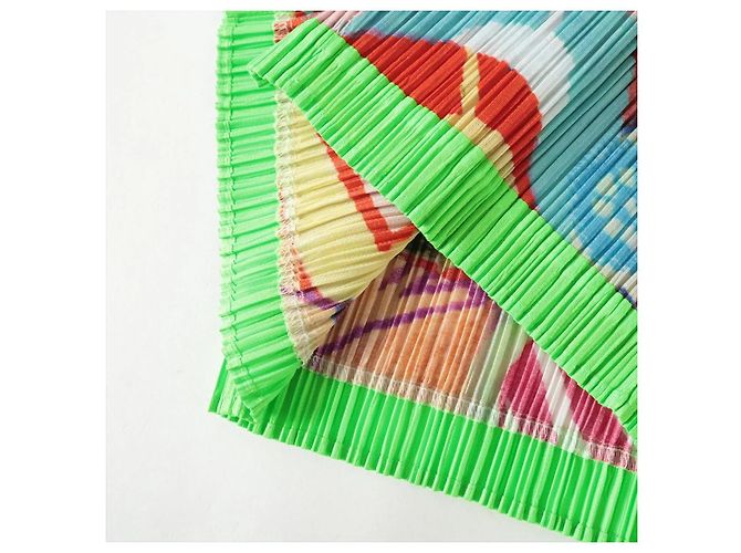 T-shirt Pleats Please multicolor Polyster M Verde - vista 5