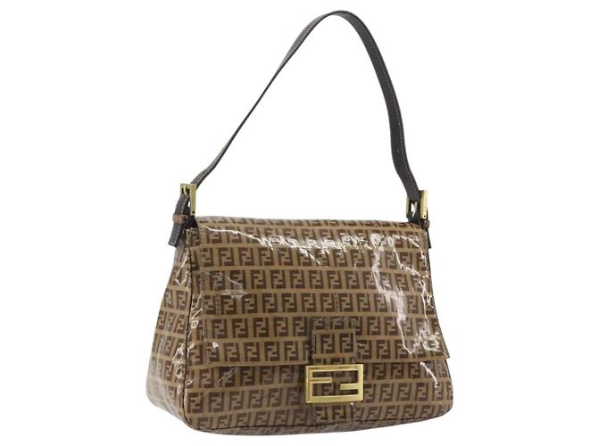 Fendi Forever Big Mama Patent Beige - vista 3