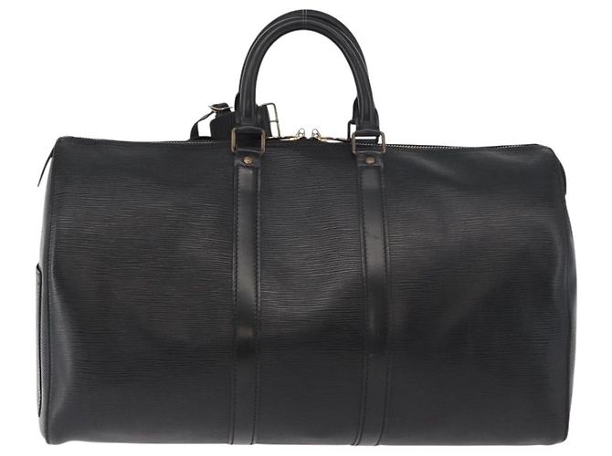 Louis Vuitton Keepall Epi Leather 45 Nero - vista 2