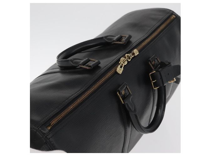 Louis Vuitton Keepall Epi Leather 45 Nero - vista 6