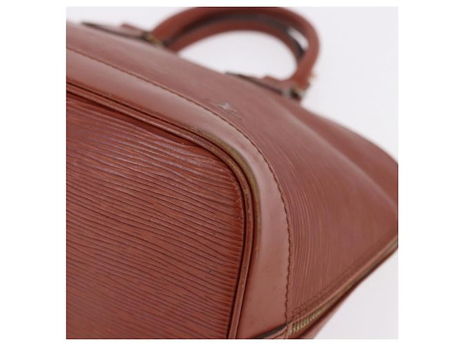 Borsa LOUIS VUITTON Epi Alma Kenya Brown M52143 LV Auth BA14085 - vista 15