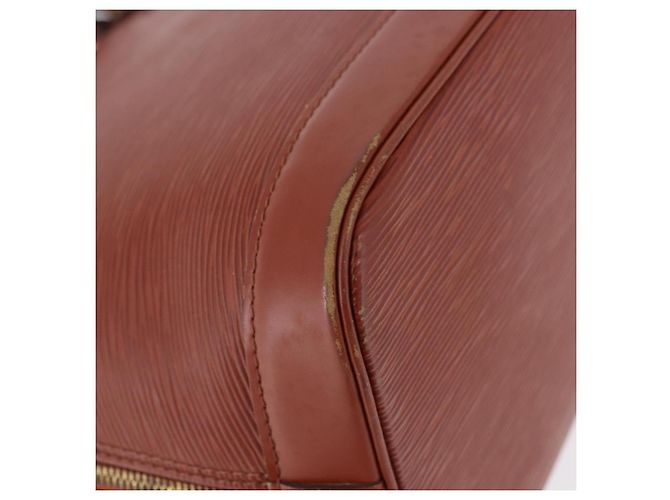 Borsa LOUIS VUITTON Epi Alma Kenya Brown M52143 LV Auth BA14085 - vista 16