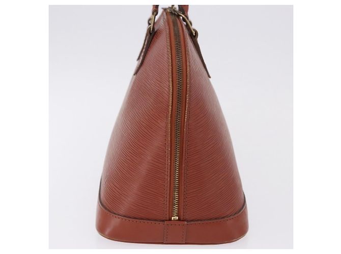 Borsa LOUIS VUITTON Epi Alma Kenya Brown M52143 LV Auth BA14085 - vista 3