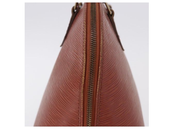 Borsa LOUIS VUITTON Epi Alma Kenya Brown M52143 LV Auth BA14085 - vista 4
