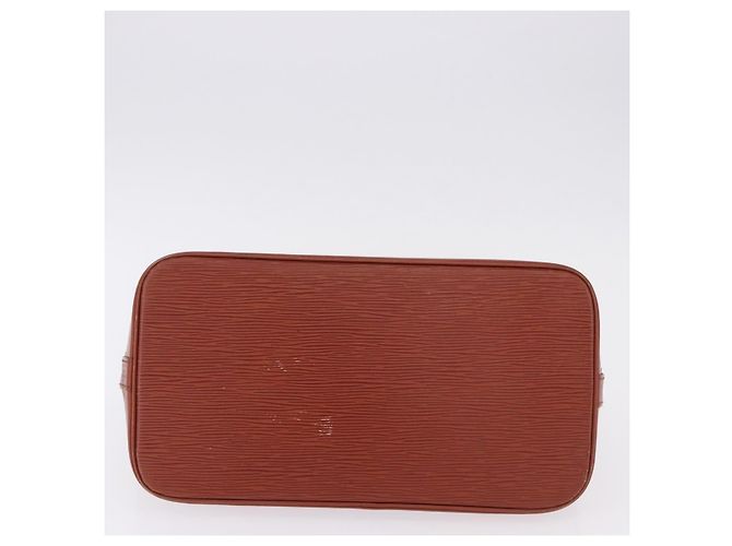 Borsa LOUIS VUITTON Epi Alma Kenya Brown M52143 LV Auth BA14085 - vista 6