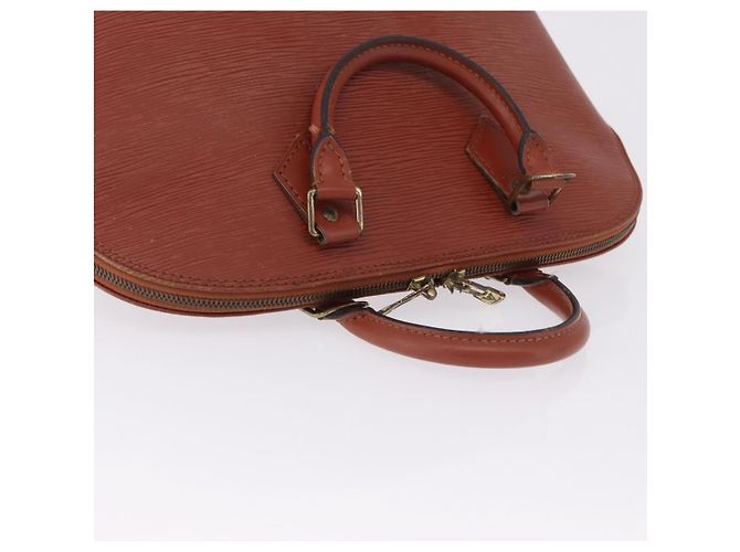 Borsa LOUIS VUITTON Epi Alma Kenya Brown M52143 LV Auth BA14085 - vista 7