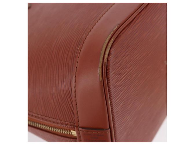 Borsa LOUIS VUITTON Epi Alma Kenya Brown M52143 LV Auth BA14085 - vista 9