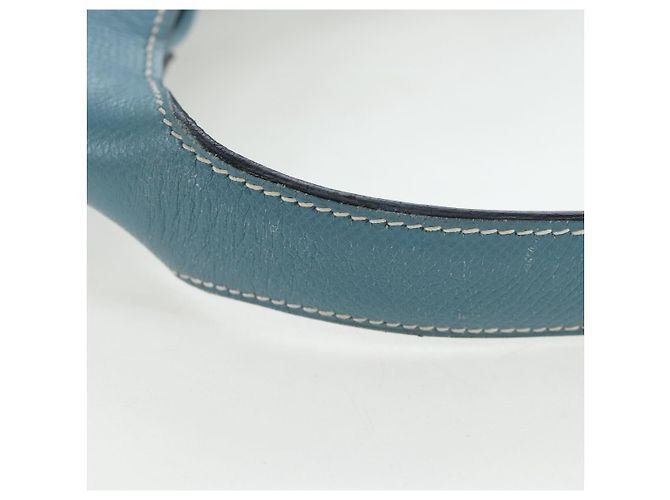 Hermès HERMES Trim 38 Borsa a tracolla in pelle azzurro chiaro argento Auth 191823M Blu chiaro - vista 9