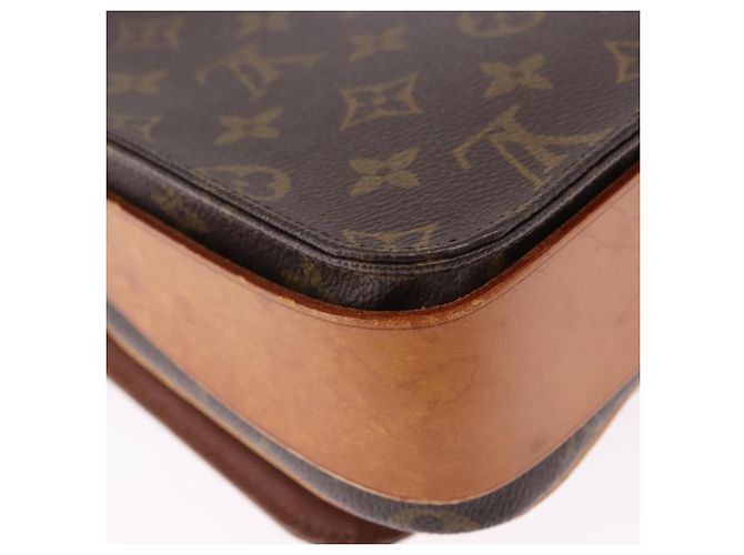 LOUIS VUITTON Borsa a Spalla Monogram Cartouchiere GM M51252 LV Auth 194556 Monogramma - vista 17