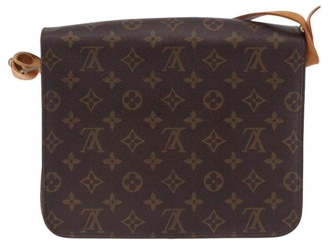 LOUIS VUITTON Borsa a Spalla Monogram Cartouchiere GM M51252 LV Auth 194556 Monogramma - vista 2