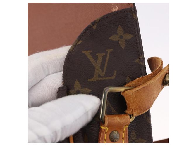 LOUIS VUITTON Borsa a Spalla Monogram Cartouchiere GM M51252 LV Auth 194556 Monogramma - vista 20