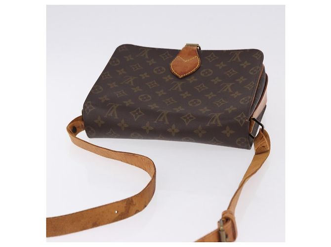 LOUIS VUITTON Borsa a Spalla Monogram Cartouchiere GM M51252 LV Auth 194556 Monogramma - vista 6