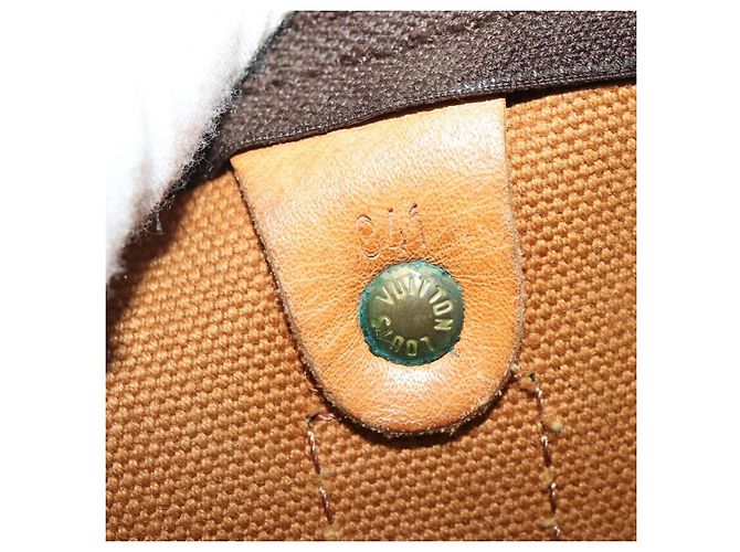 LOUIS VUITTON Monogram Keepall 55 Boston Bag M41424 LV Auth bs36206 Monogramm - Ansicht 11