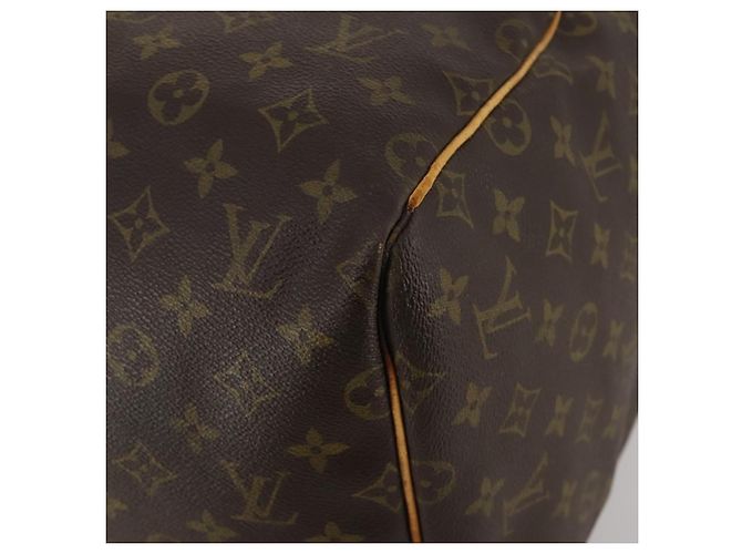 LOUIS VUITTON Monogram Keepall 55 Boston Bag M41424 LV Auth bs36206 Monogramm - Ansicht 15