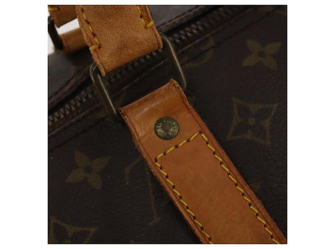 LOUIS VUITTON Monogram Keepall 55 Boston Bag M41424 LV Auth bs36206 Monogramm - Ansicht 19