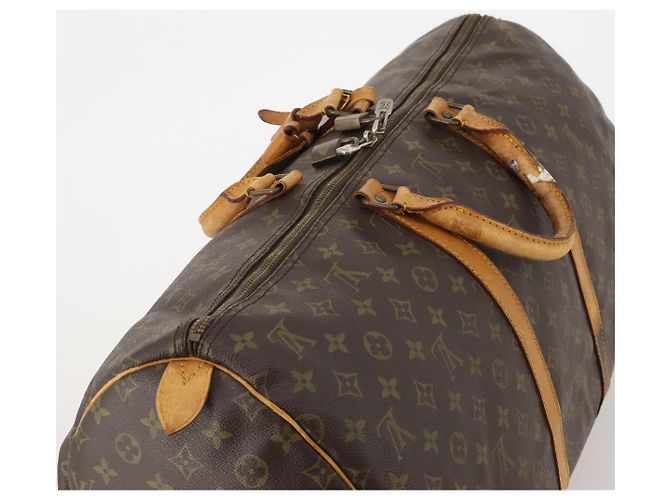 LOUIS VUITTON Monogram Keepall 55 Boston Bag M41424 LV Auth bs36206 Monogramm - Ansicht 6