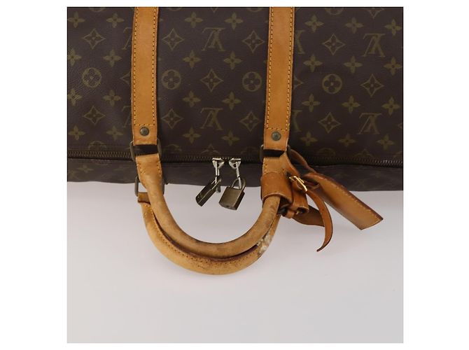 LOUIS VUITTON Monogram Keepall 55 Boston Bag M41424 LV Auth bs36206 Monogramm - Ansicht 7
