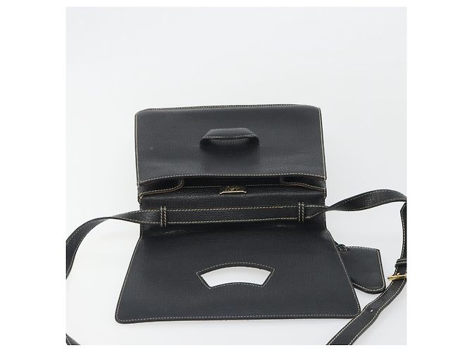Borsa LOEWE Velazquez in pelle 2way Nera Auth ki6705A Nero - vista 10