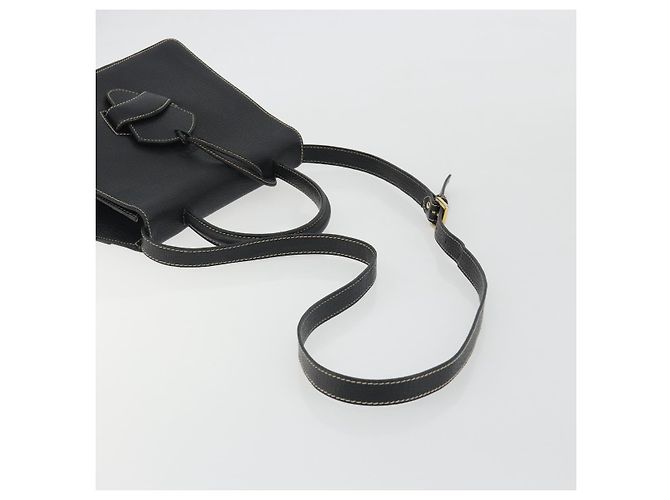 Borsa LOEWE Velazquez in pelle 2way Nera Auth ki6705A Nero - vista 8